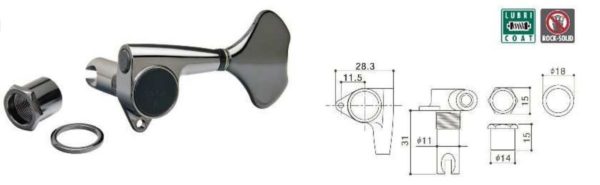 Gotoh GB-707-CK-(L2+R2)