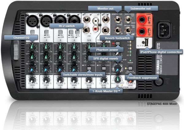 Yamaha STAGEPAS 400i — изображение 6