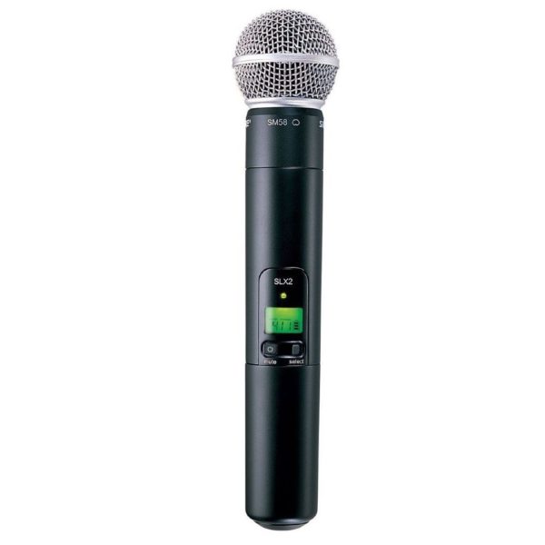 Shure SLX2/ SM58 L4E 638 - 662 MHz