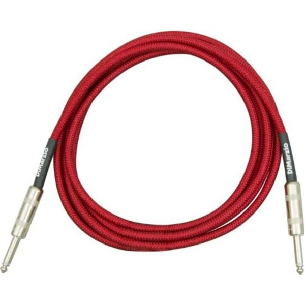 DiMarzio Instrument Cable 18` Red EP1718SSRD