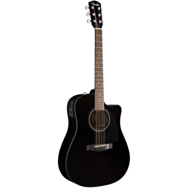 Fender DG-60CE Dreadnought Black W/ Fishman Mini