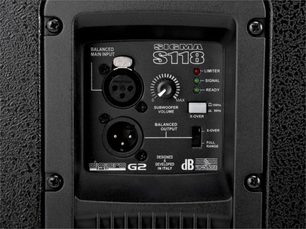 dB Technologies SIGMA S118 — изображение 4