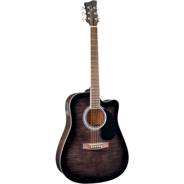 Jay Turser JJ-45-FCET-BKSB
