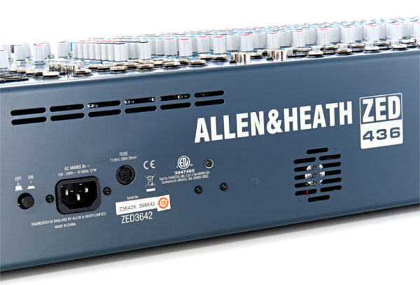 Allen & Heath ZED436 — изображение 4