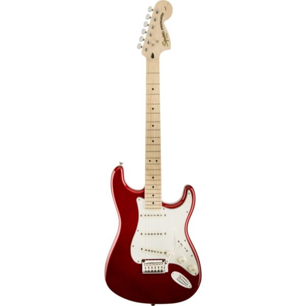 Squier Standard Strat MN Candy Apple Red