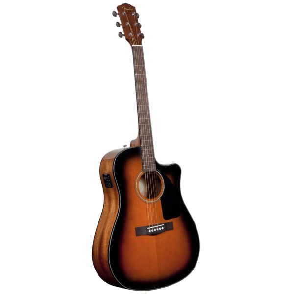 Fender CD-60CE Dreadnought Brown Sunburst W/ Fis