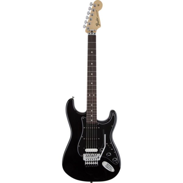 Fender Standard Stratocaster RW HSS Floyd Rose Black
