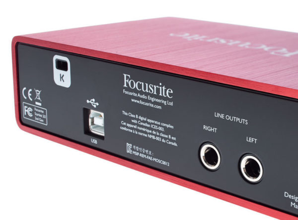 Focusrite Scarlett 2i2 2nd Gen — изображение 4