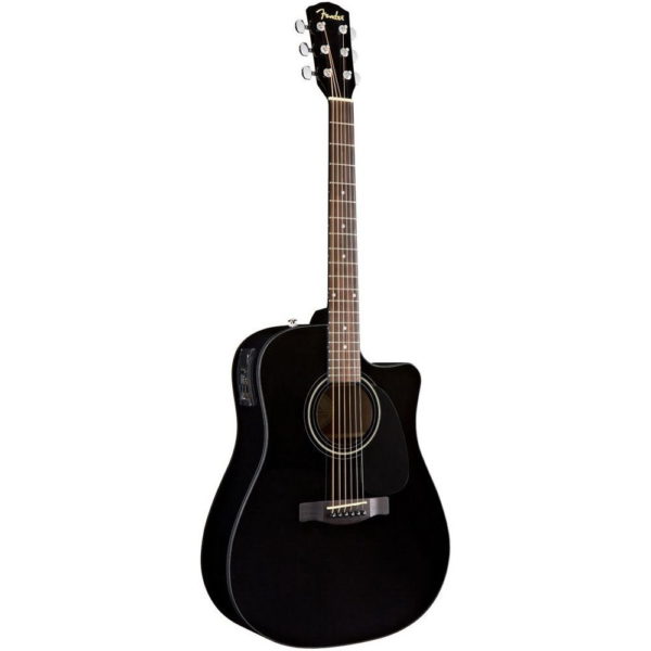 Fender CD-60CE Dreadnought Black W/ Fishman Mini