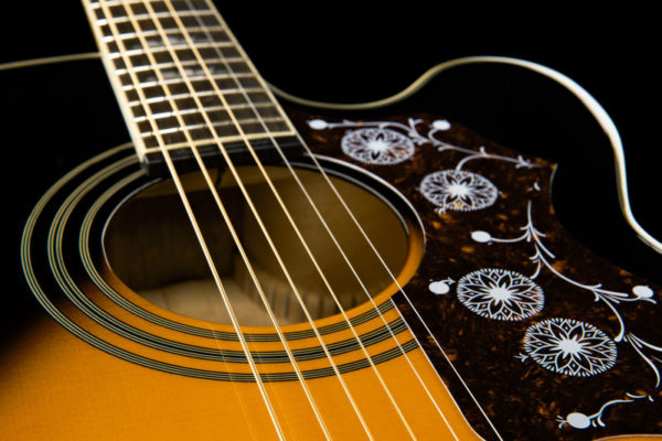 Epiphone EJ-200SCE Vintage Sunburst Gold Hardware — изображение 3
