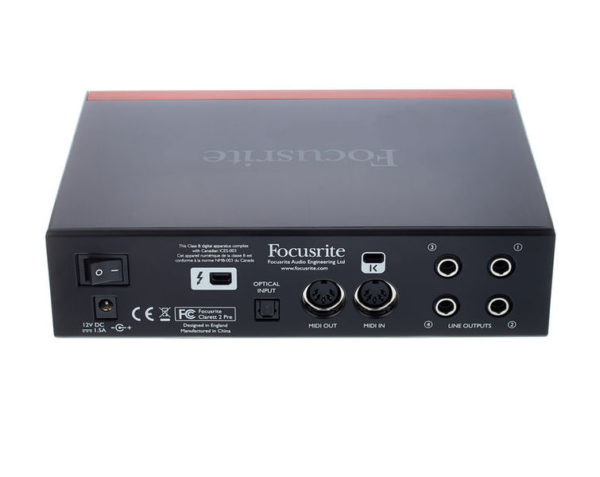 Focusrite Clarett 2Pre — изображение 3