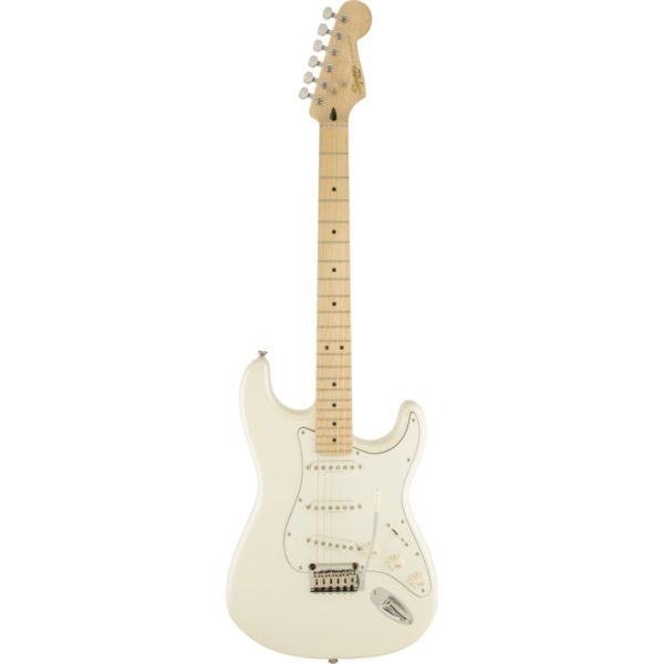 Squier Deluxe Strat MN Pearl White