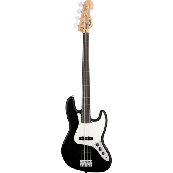 Fender Standard Jazz Bass Fretless RW Black Tin
