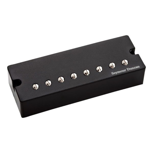 Seymour Duncan 8str Nazgul Bridge AMT Black Soapbar Cover