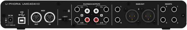 Behringer UMC404HD — изображение 3