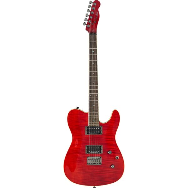 Fender Special Edition Custom Telecaster FMT RW HH Crimson Red Transparent
