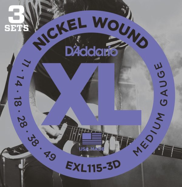 D`Addario EXL-115-3D