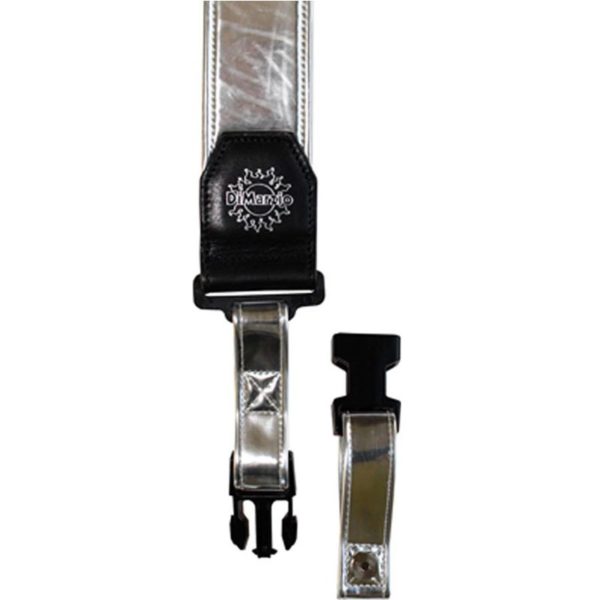 DiMarzio Soft Chrome ClipLock Strap 2 Inch DD2425C