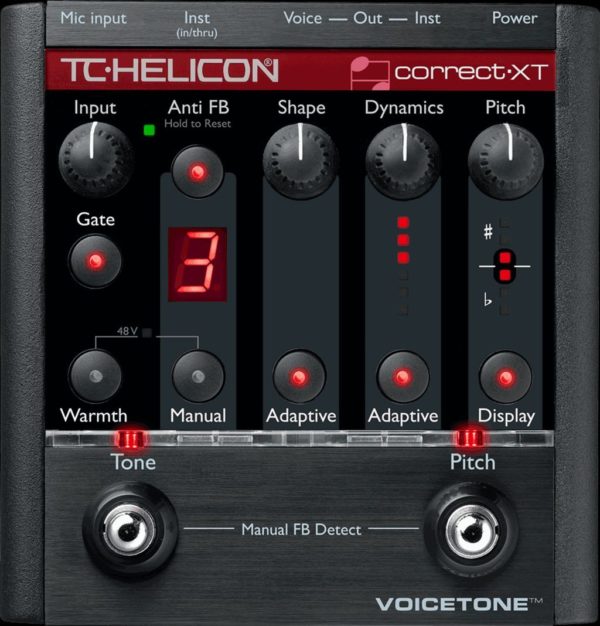 TC Helicon VoiceTone Correct XT