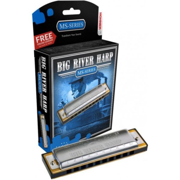 Hohner Big River harp 590/20 D (M590036X)