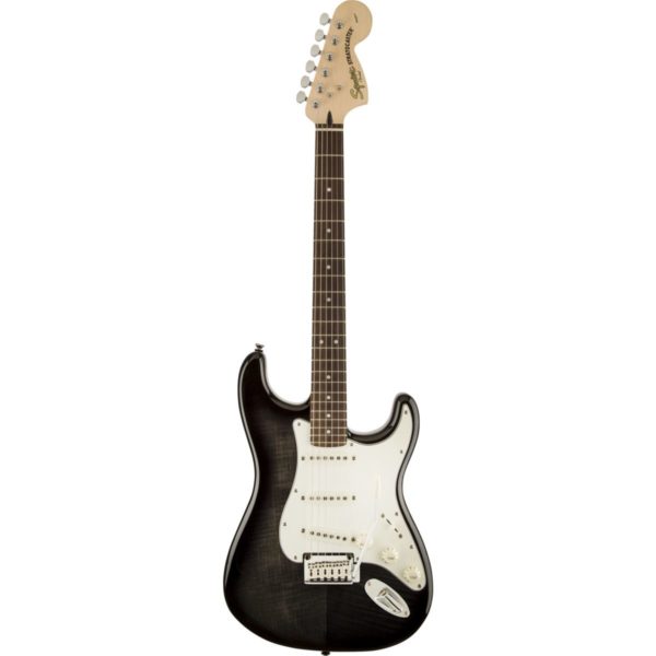 Squier Standard Stratocaster FMT RW Ebony Trans