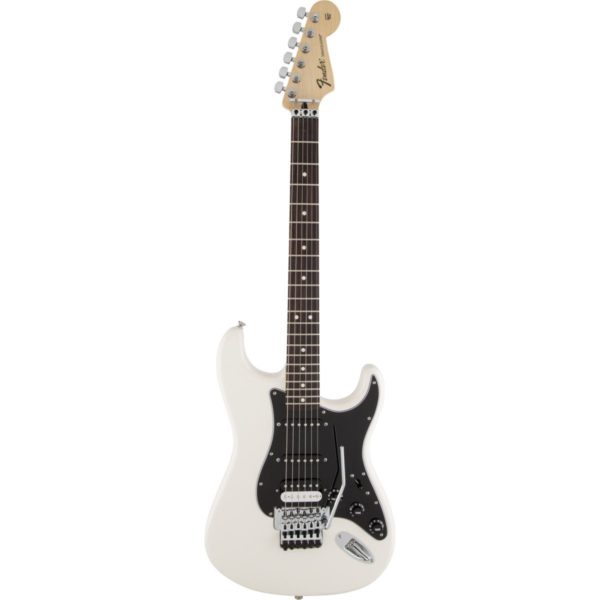 Fender Standard Stratocaster RW HSS Floyd Rose Olympic White