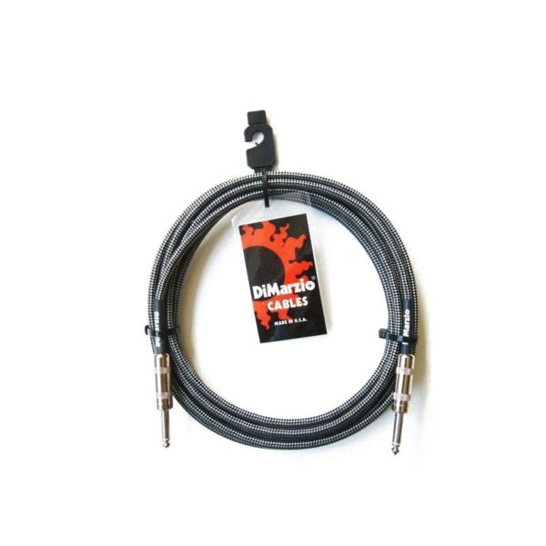 DiMarzio Instrument Cable 10` Black/ Gray EP1710SS