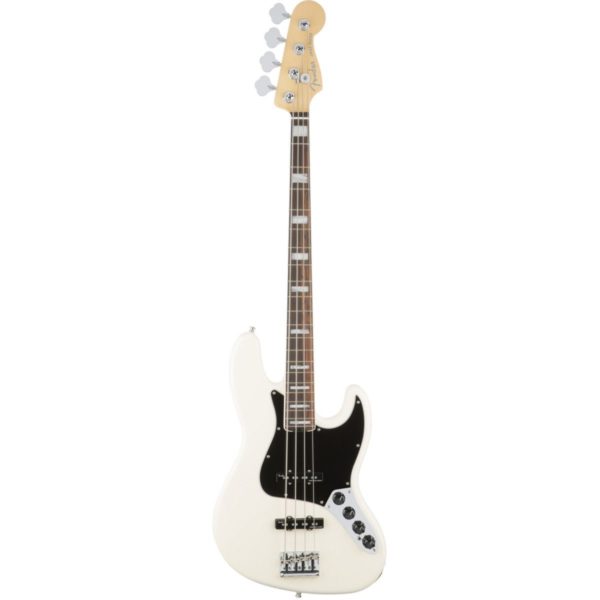 Fender American Elite Jazz Bass RW Olympic White