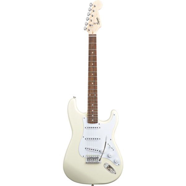 Squier Bullet Strat Tremolo RW Arctic White