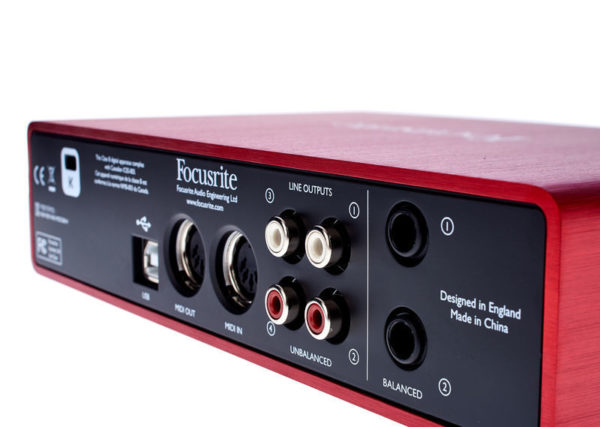 Focusrite Scarlett 2i4 2nd Gen — изображение 4