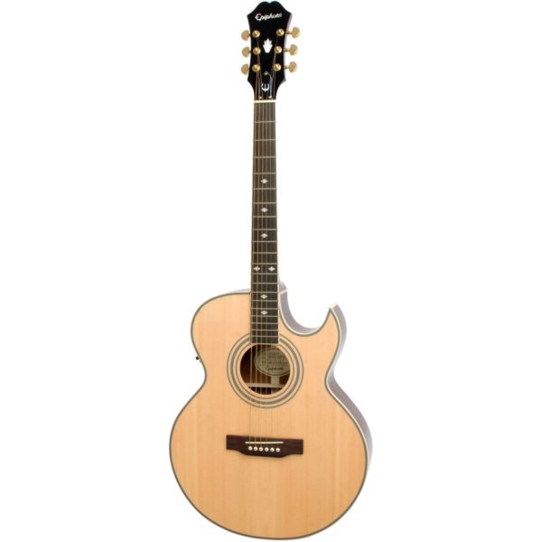 Epiphone PR-5E Natural Gold Hardware With Shadow Preamp