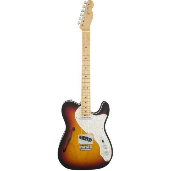 Fender American Elite Telecaster Thinline MN 3-Color Sunburst