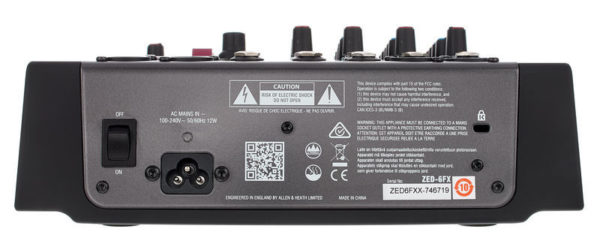 Allen & Heath ZED6FX — изображение 4