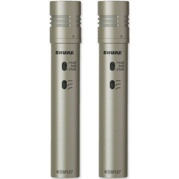 Shure KSM137/ SL Stereo Pair
