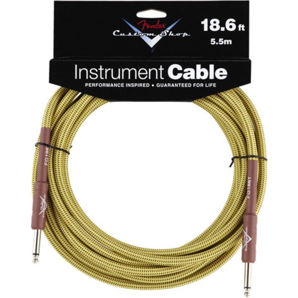 Fender Custom Shop 18.6' Instrument Cable Tweed