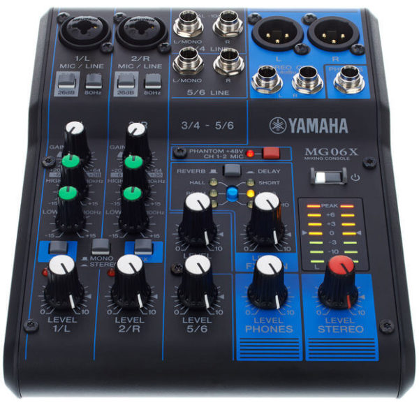 Yamaha MG06X — изображение 3
