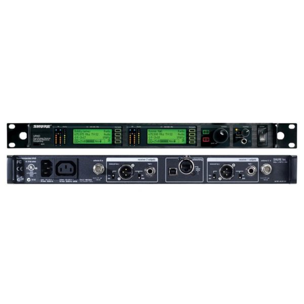 Shure UR4D+ J5E 578 - 638 MHz