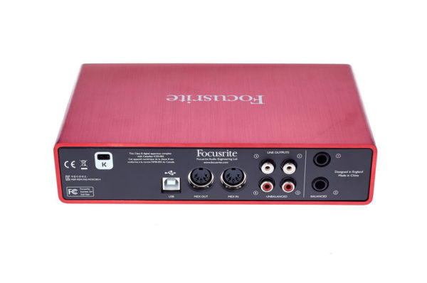 Focusrite Scarlett 2i4 2nd Gen — изображение 3