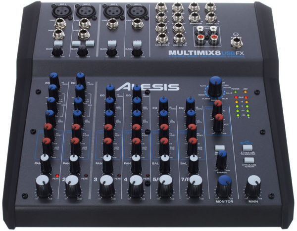 Alesis MultiMix 8USBFX — изображение 2