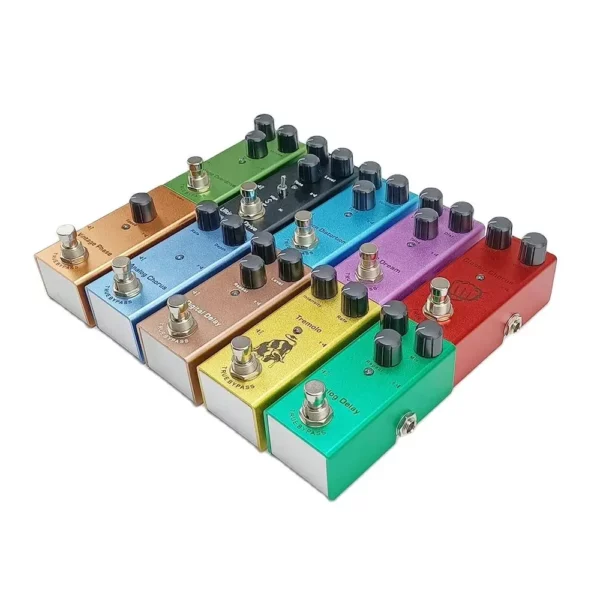 Набор педалей для электрогитары Overdrive Chorus Phase Tremolo — изображение 5