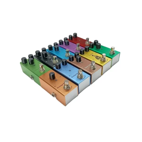 Набор педалей для электрогитары Overdrive Chorus Phase Tremolo — изображение 3