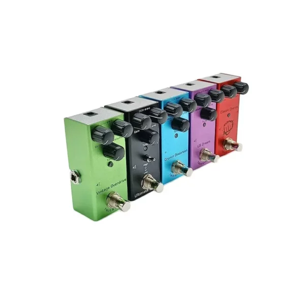 Набор педалей для электрогитары Overdrive Chorus Phase Tremolo — изображение 9